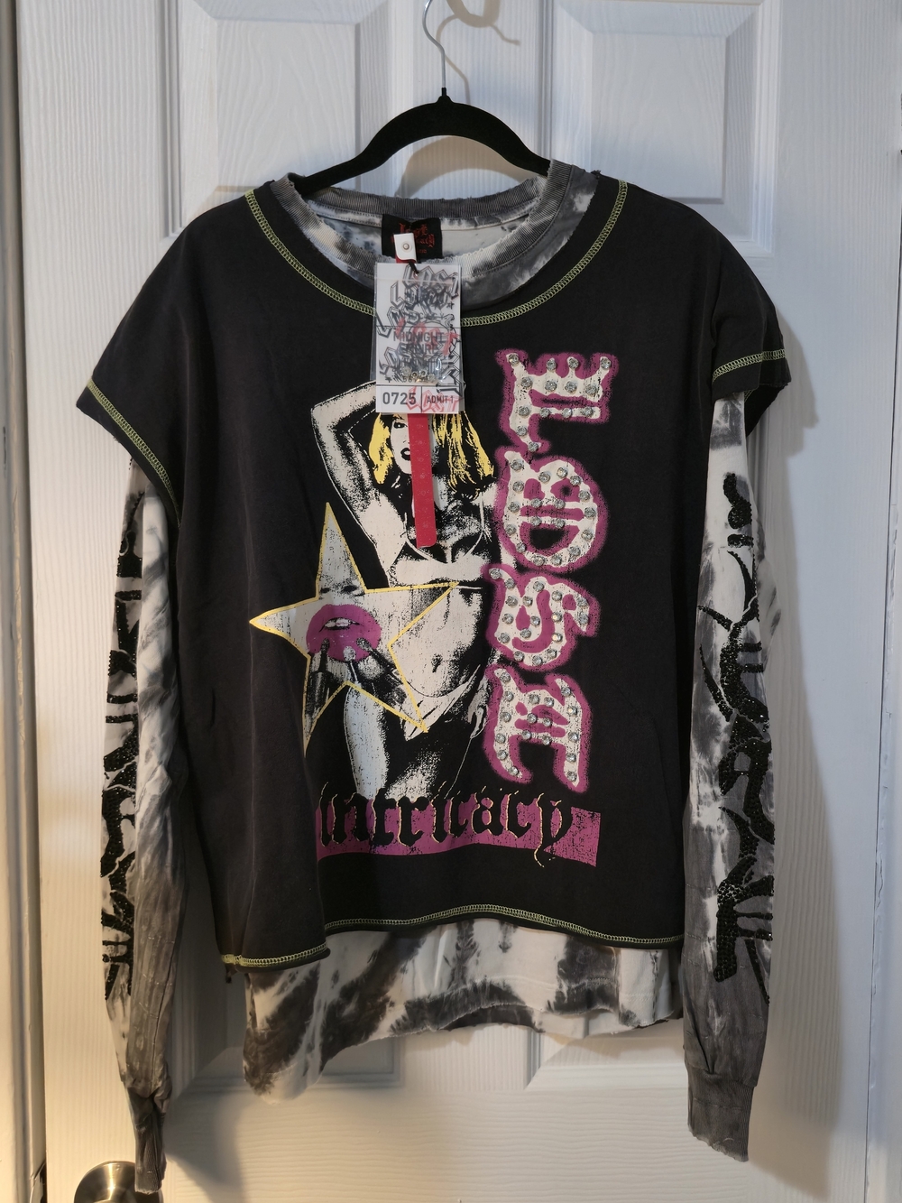 Lost Intricacy "Double Fantasy" 2 Layered Shirt - SIZE M